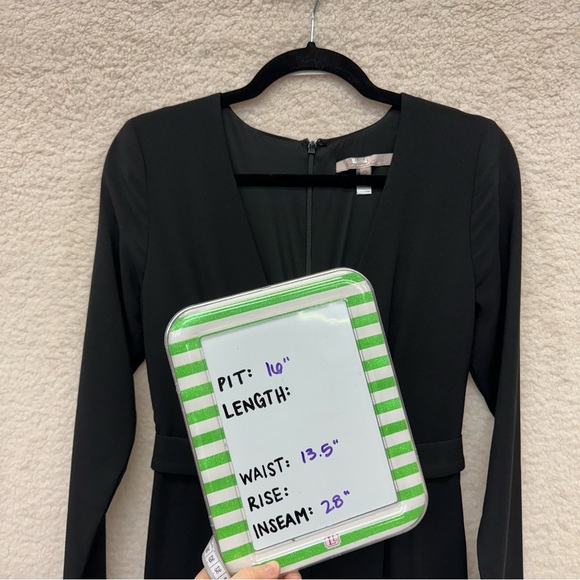 Size 2 - HUTCH - Deep V-neck Black Jumpsuit Rent the Runway RTR $264 msrp - Picture 11 of 11